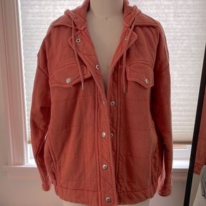 Avec Les Filles quilted hooded jacket